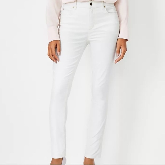 Ann Taylor Sculpting Mid-Rise Velvet Skinny Jeans Size 12 - Picture 3 of 13